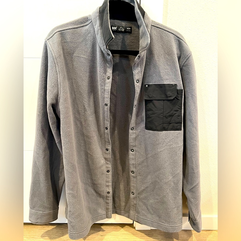 Helly Hansen Grey Fleece Mid Layer